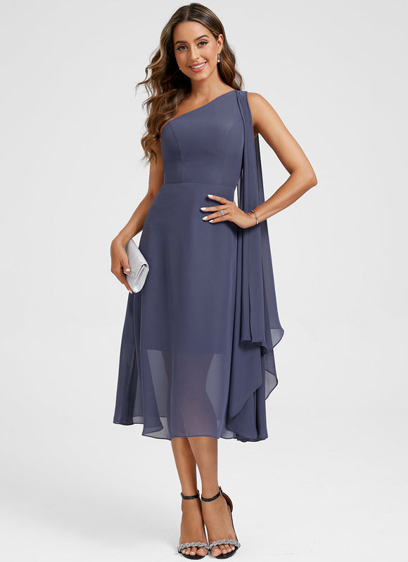 Robe De Cocktail Chic Longue - gallery 1
