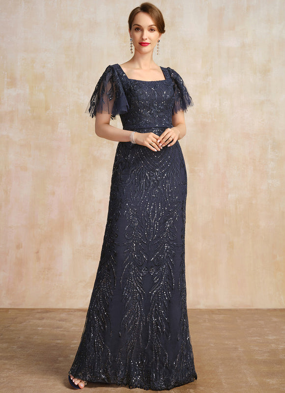 Robe Chic Velours Sirène Étoilée - gallery 3