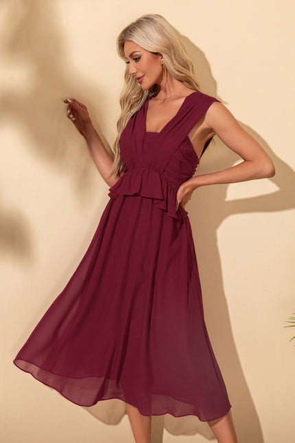 Robe Chic Noire Ajourée - gallery 5
