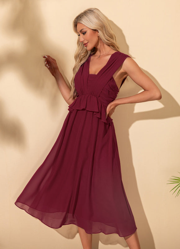 Robe Chic Noire Ajourée - gallery 5