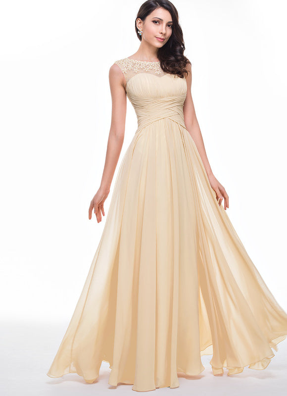 Robe Chic Jaune Pastel Élégante