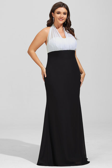 Robe Chic Bicolore Élégante - gallery 5