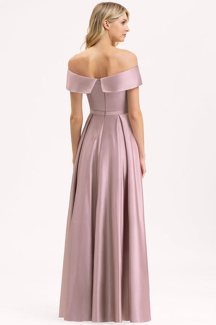 Robe Chic Satin Émeraude Décontractée - gallery 5