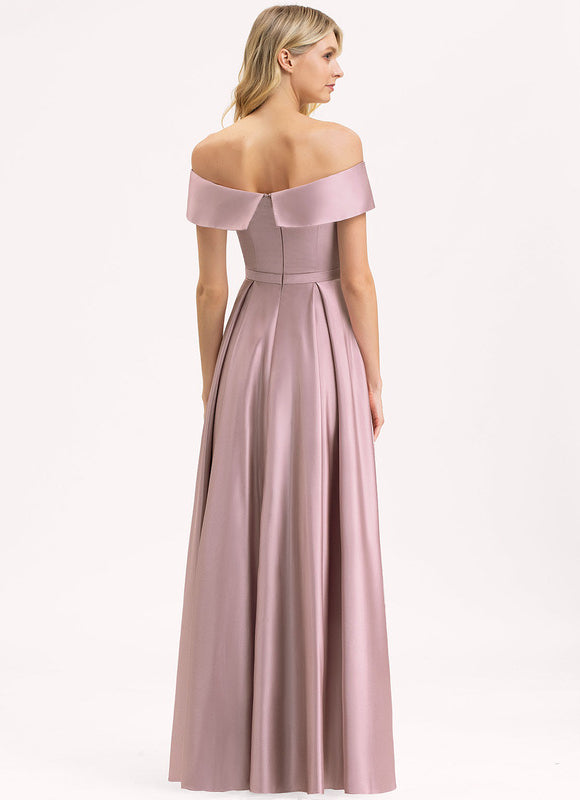 Robe Chic Satin Émeraude Décontractée - gallery 5