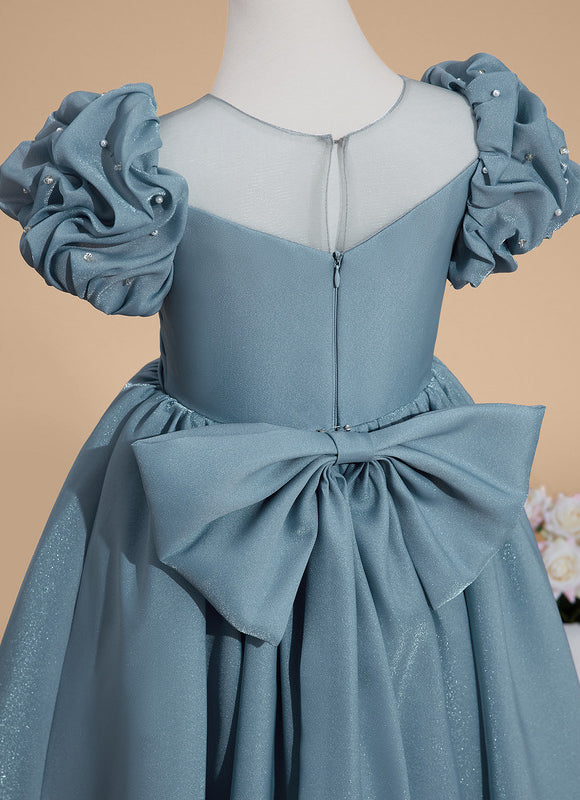 Robe Chic Bleu Doux Élégant - gallery 6