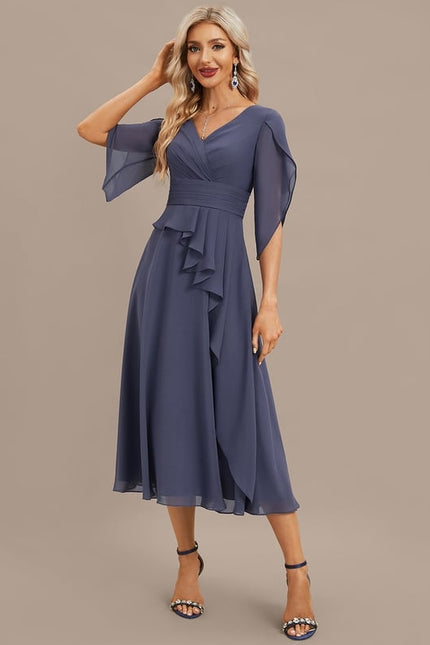 Robe Chic Émeraude Flottante - gallery 3