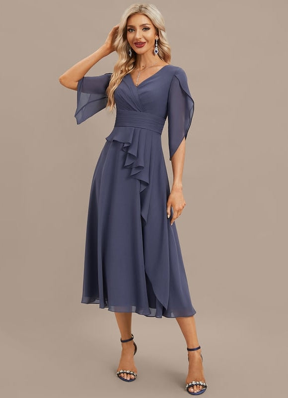 Robe Chic Émeraude Flottante - gallery 3