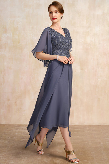 Robe Chic Émeraude Dentelle - gallery 4