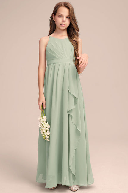Robe Chic Mousseline Prune - gallery 1