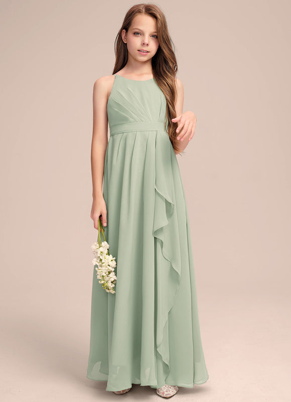 Robe Chic Mousseline Prune - gallery 1