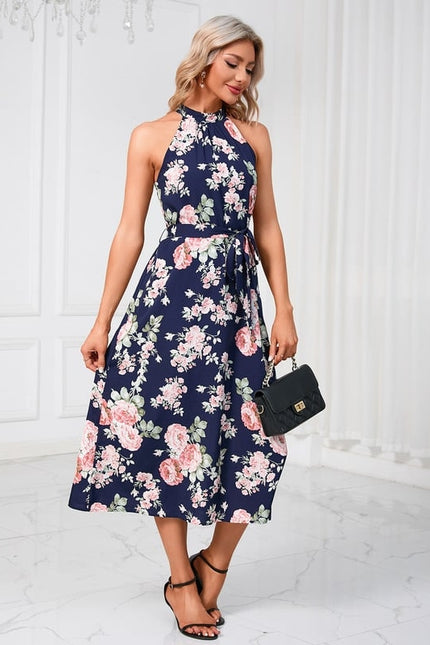 Robe Chic Trapèze Verte - gallery 6