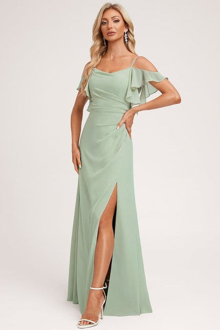 Robe Chic Fluide Ciel - gallery 5