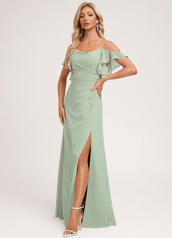 Robe Chic Fluide Ciel - gallery 5