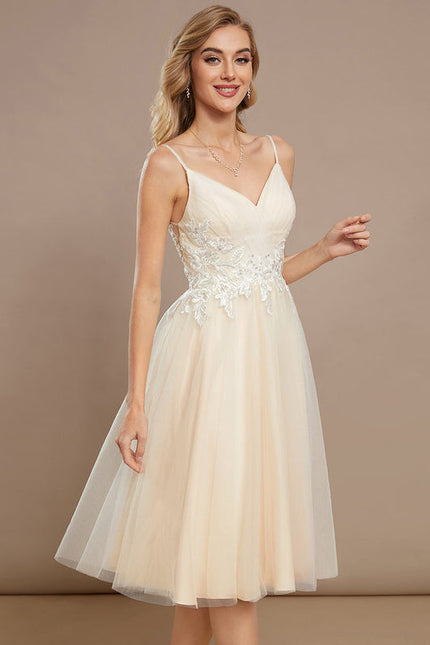 Robe Chic Tulle Crème - gallery 2