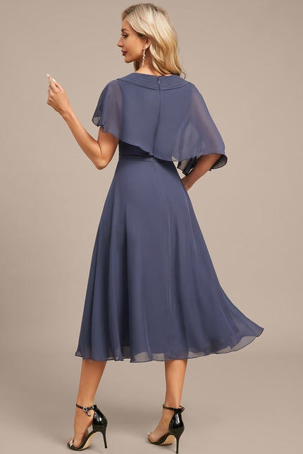 Robe Chic Élegante Ondulée - gallery 6