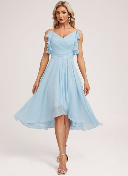 Robe Chic Fluide Bleu Nuit