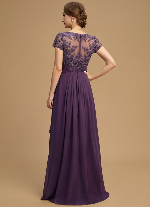 Robe Chic Violette Aérienne - gallery 2