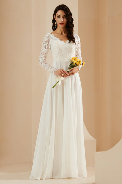 Robe Blanche Plage Chic - gallery 5