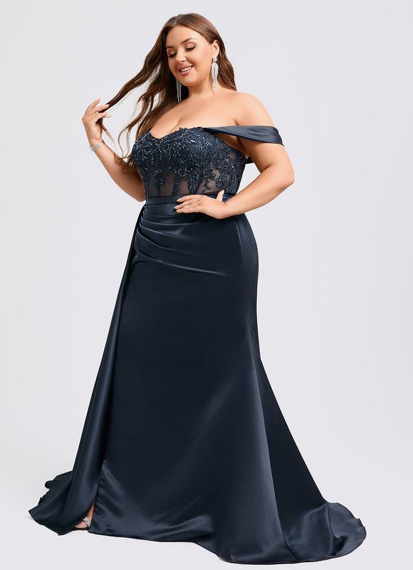 Robe Chic Satinée Éblouissante - gallery 7