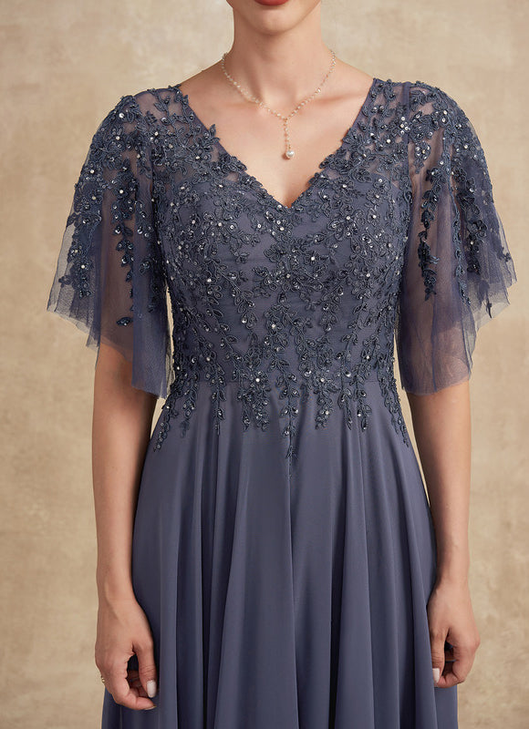 Robe Chic Voile Étoilée - gallery 1