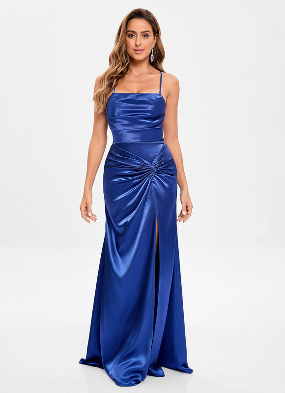 Robe Chic Satinée Longue Chic - gallery 1