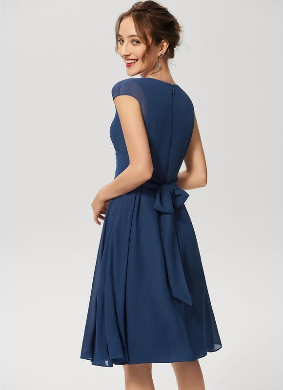 Robe Chic Cerise Flottante - gallery 3
