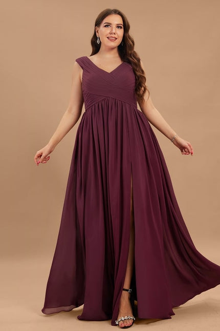 Robe Chic Violet Élégant - gallery 7