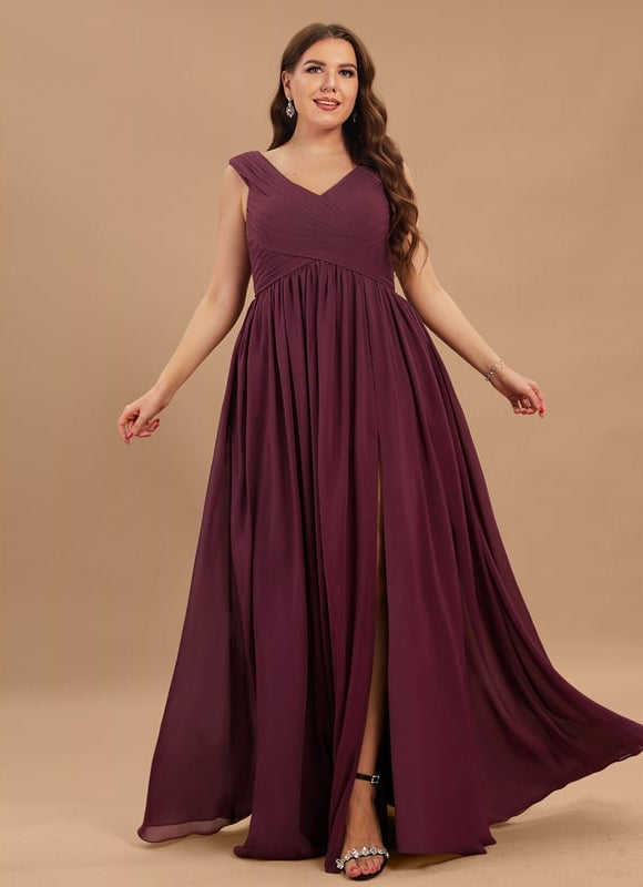 Robe Chic Violet Élégant - gallery 7