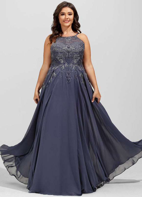 Robe Chic Aérienne Grise - gallery 7