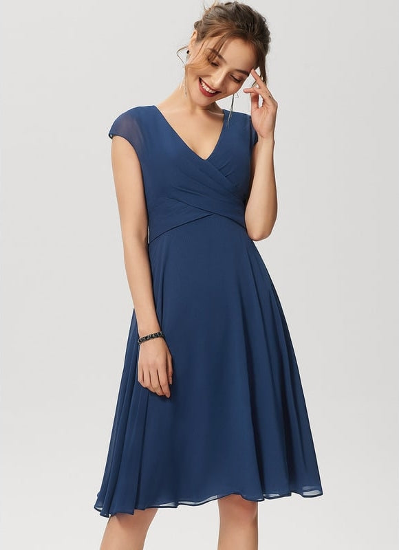 Robe Chic Cerise Flottante - gallery 2