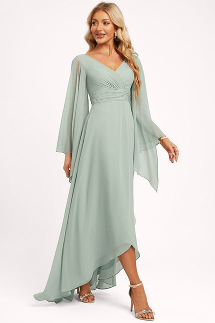 Robe Chic Fluide Bleu Nuit - gallery 4