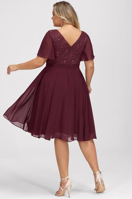 Robe Chic Chic Bordeaux - gallery 7