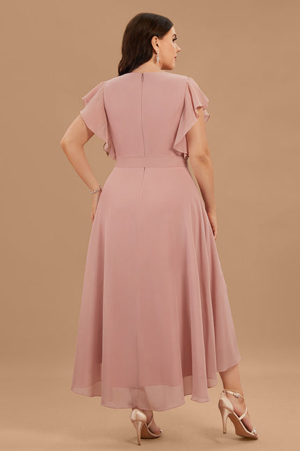 Robe Chic Fluide Bleu Nuit - gallery 8