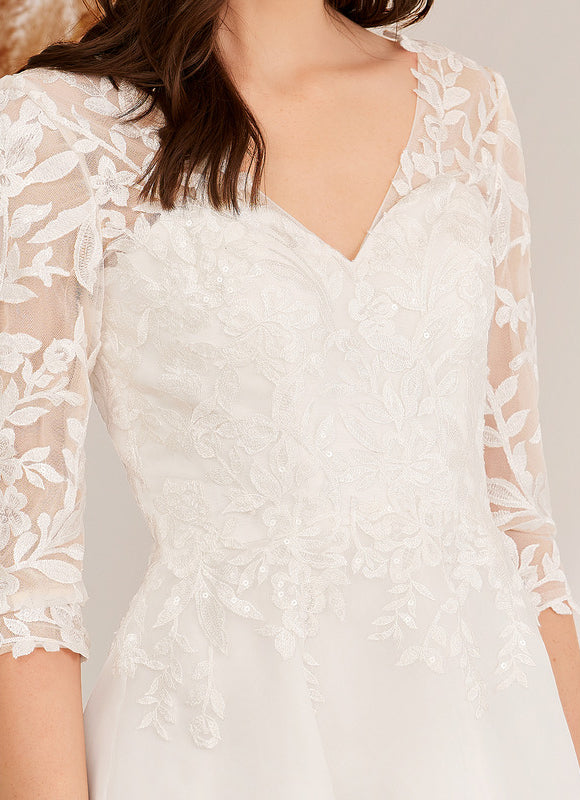 Robe Chic Asymétrique Éthérée - gallery 6