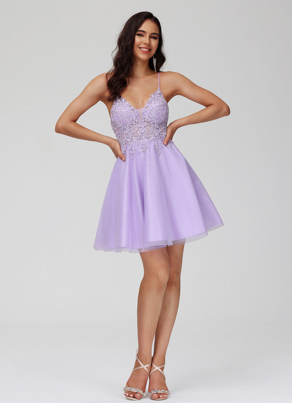 Robe Chic Lilas Aérée - gallery 6