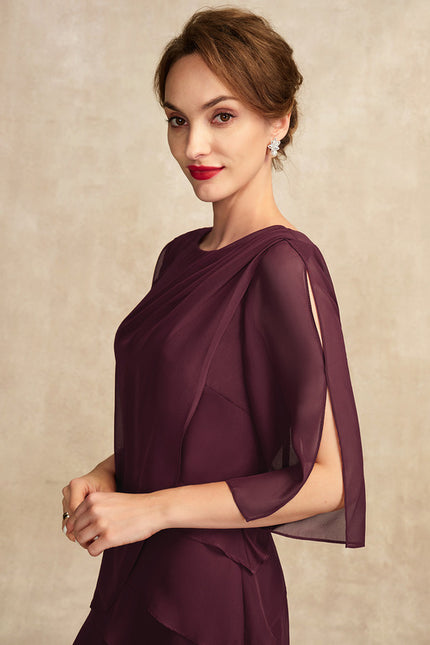 Robe Chic Mousseline Améthyste - gallery 2