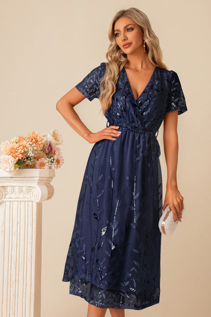 Robe Chic Cocktail Pailletée - gallery 8