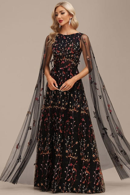 Robe Chic Nocturne Fleurie