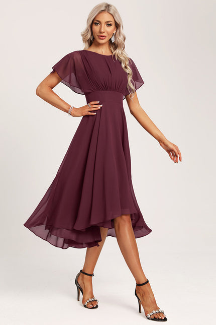 Robe Chic Élégance Émeraude Flottante - gallery 5