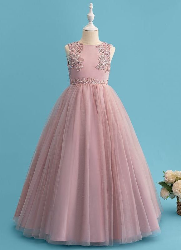 Robe Bohème Chic Dentelle Rose - gallery 5
