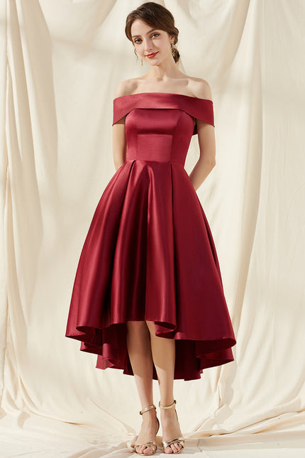 Robe Chic Bordeaux Élégance - gallery 2