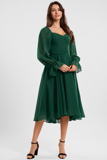 Robe Chic Fluide À Nouer - gallery 2