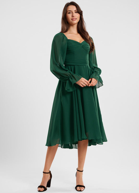 Robe Chic Fluide À Nouer - gallery 2