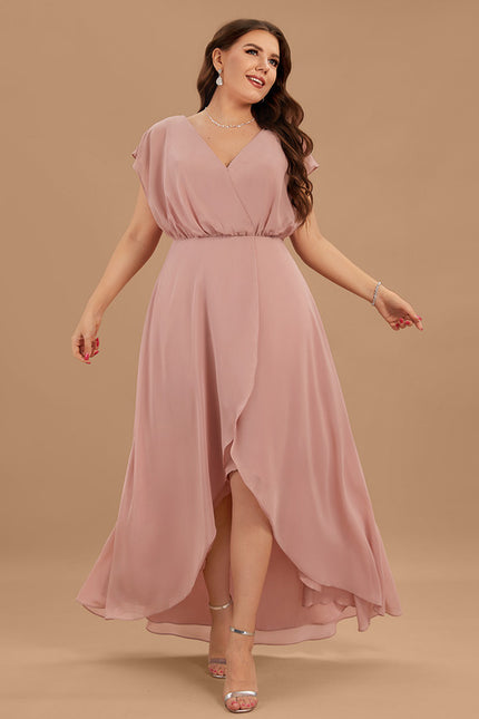 Robe Chic Mousseline Asymétrique - gallery 6