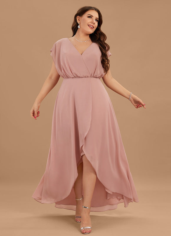 Robe Chic Mousseline Asymétrique - gallery 6