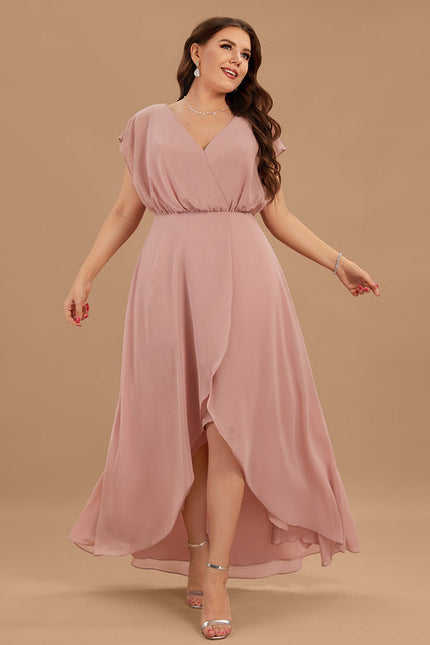 Robe Chic Mousseline Asymétrique - gallery 6