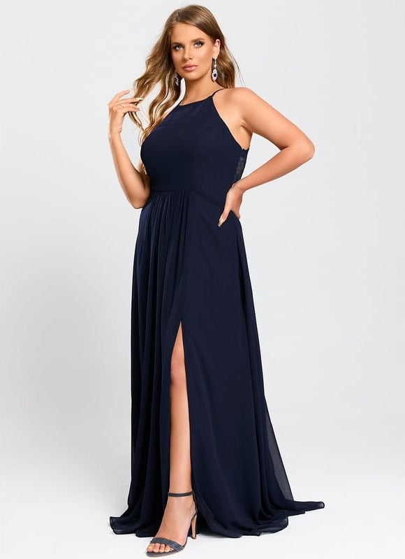 Robe Chic Soirée Rosée - gallery 8