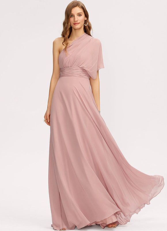 Robe Chic Élégance Rosée Éthérée - gallery 6