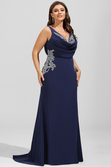 Robe Chic Sirène Marine - gallery 9