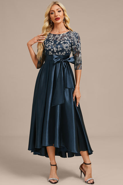 Robe Chic Élégante Satinée - gallery 3